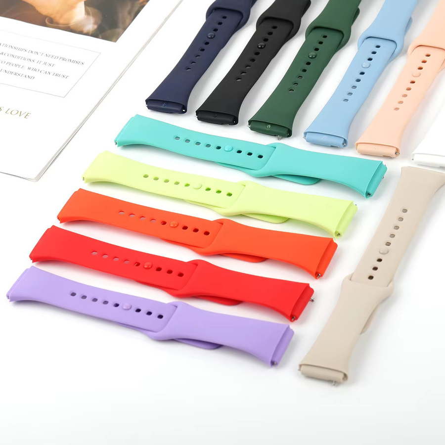 Xiaomi Silikonarmband + Hülle, Redmi Watch 3 Active, Schwarz, Unisex - Bild 3