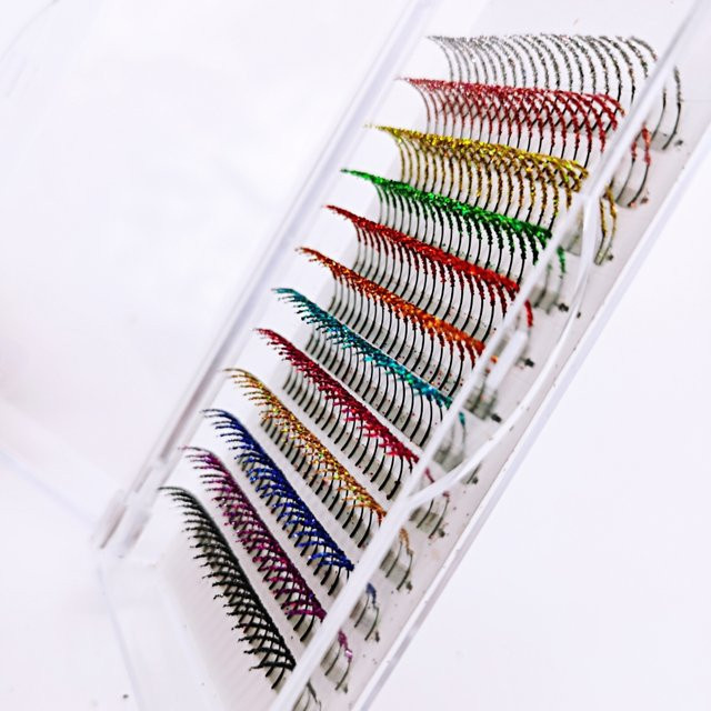 VETERAN TECH Wimpern Extensions, Bunt, Glänzend, Kinder - Bild 1