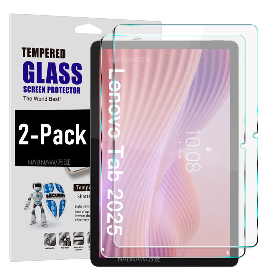 2 Stück Displayschutz aus gehärtetem Glas für Lenovo Tab 10.1, Idea 11, M11, M10 Plus, P11 Pro, K11 und Xiaoxin 11, transparent, 9H Härtegrad - Bild 2