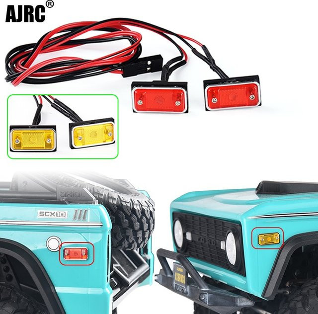 AJRC Blinker, 1 Paar, für 1/10 RC Crawler Auto, Kunststoff - Bild 1
