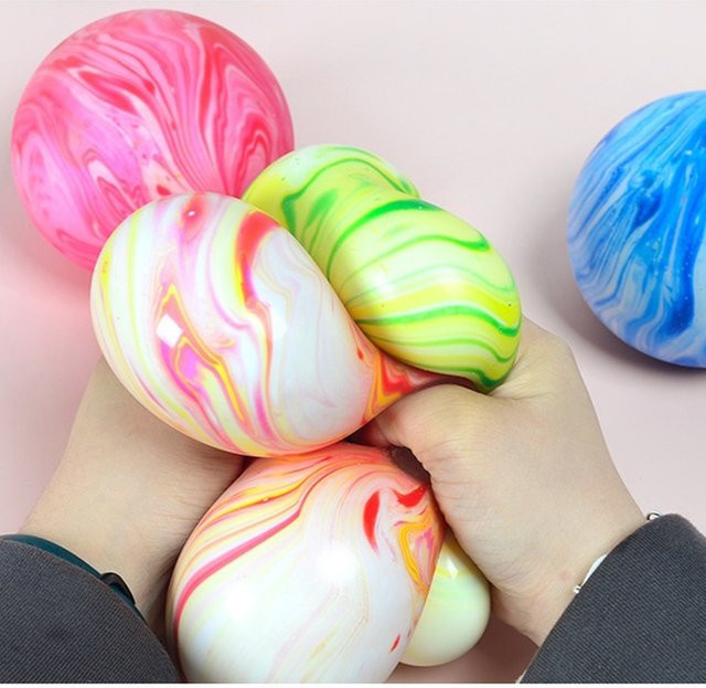 Bandai Stressabbau-Mehlball, Angstlösender Quetschball, Weicher Squishy-Ball - Bild 1