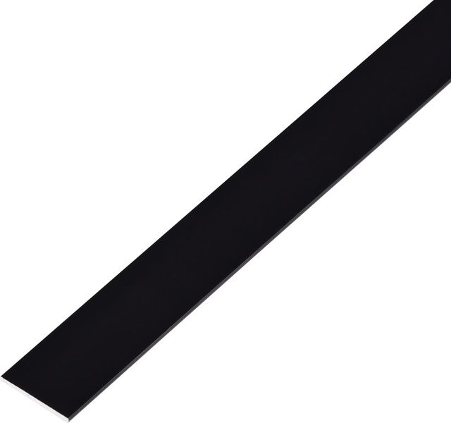 GAH Alberts Flachstange Aluminium schwarz eloxiert B: 30 mm, H: 2 mm, L: 2000 mm - Bild 1