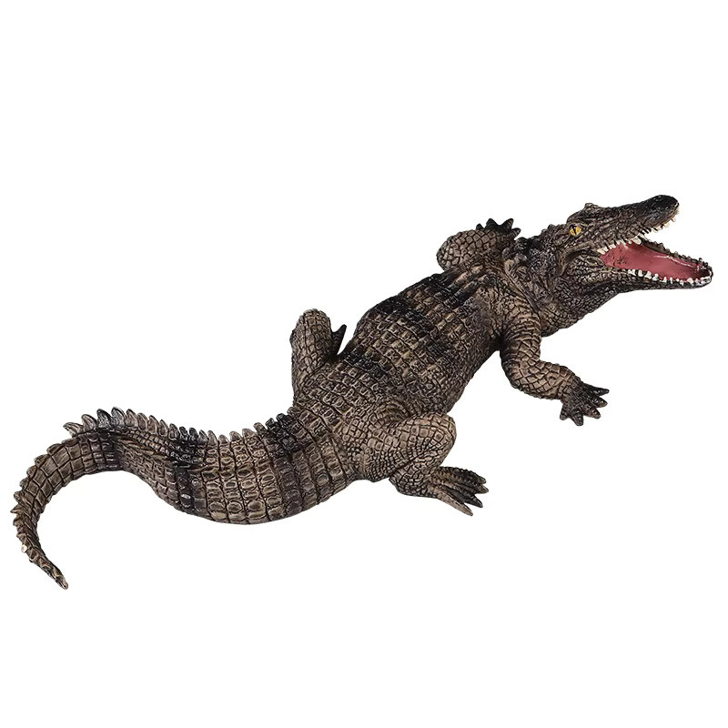 XIALIBAOMOWAN Nilkönig & Yangtze-Krokodile, Wildtiermodelle, Tiere, Kunststoff - Bild 4