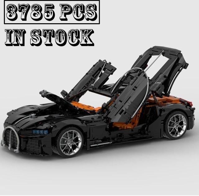 NEU Technologies Atlantic Concept Spyder, Hypercar, Baustein, Maßstab 1:8 - Bild 1