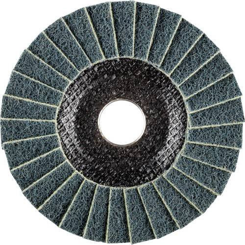 PFERD PVL Fächerschleifscheibe Korund A240F für Feinschliff, Durchmesser: 125 mm, Bohrung: 22,23 mm, 5 Stück - Bild 1