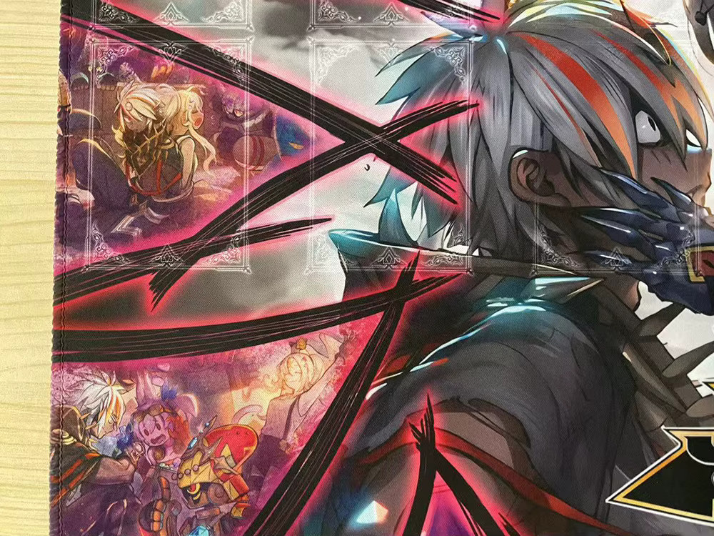 YuGiOh Fusion Dispatch Spielmatte Blazing Cartesia, The Virtuous TCG CCG Mousepad Multicolor - Bild 2