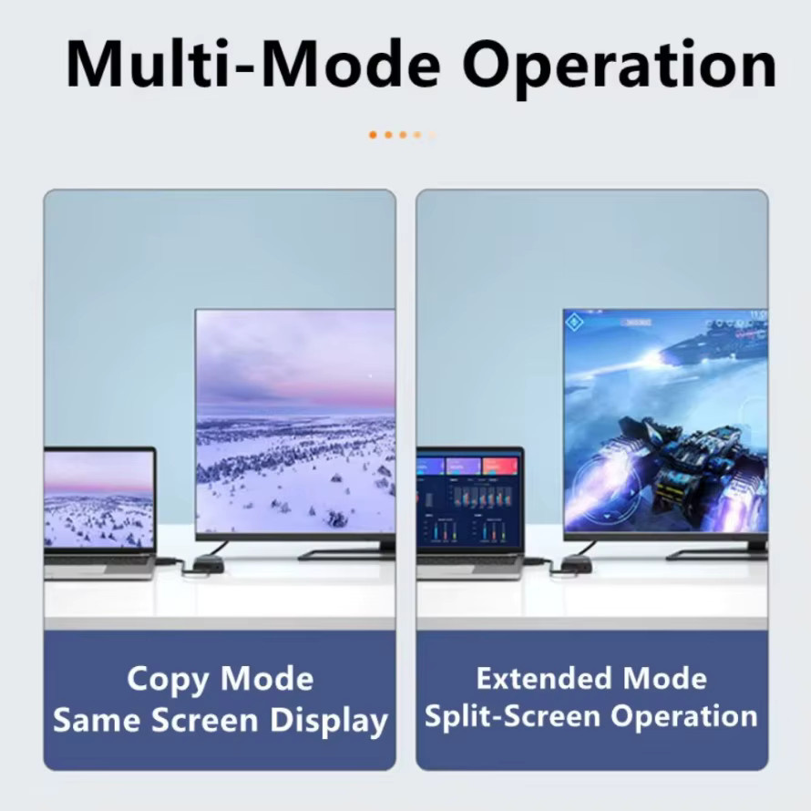MnnWuu DisplayPort zu VGA Adapter Kabel 1080P Konverter in Schwarz und Weiß für Computer, Laptop, Projektor und TV - Bild 5