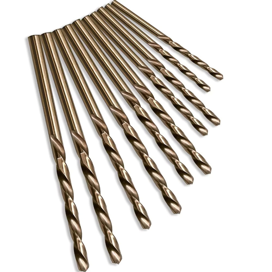VIBRATITE 10-teiliges HSS M35 Kobaltbohrer-Set für Edelstahl mit 135 Grad Split Point Tip, Durchmesser: 1 mm, 1,5 mm, 2 mm, 2,5 mm, 3 mm, 4 mm, 4,5 mm, 5 mm, 5,5 mm, 6 mm - Bild 4