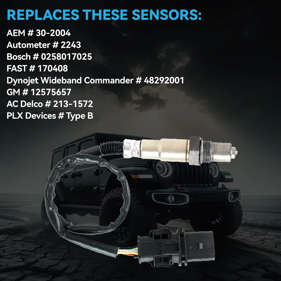 Bosch LSU4.9 O2 UEGO Breitband-Sauerstoffsensor Luft-Kraftstoff-Verhältnis-Sensor in Silber - Bild 5