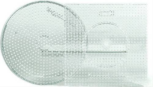 Hama Bügelperlen Midi, 2er Set Stiftplatten, Transparent - Bild 1