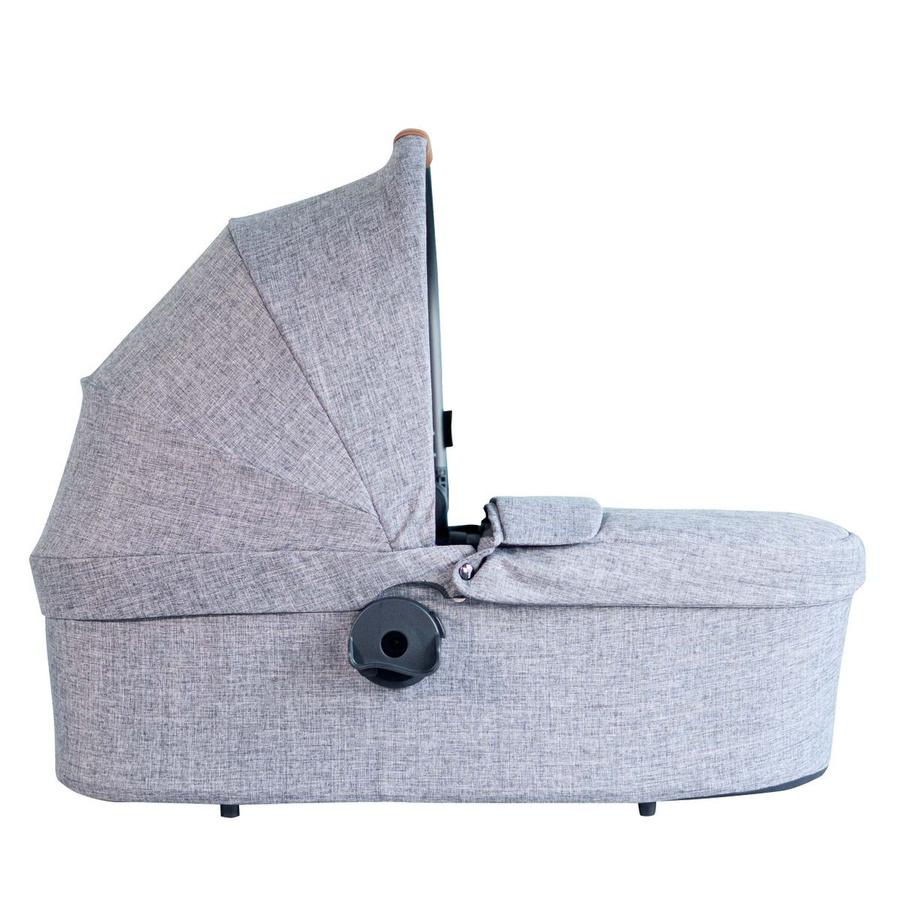 ABC Design Babywanne für Buggy Flash in Woven Graphite (Grau/Schwarz) - Bild 1