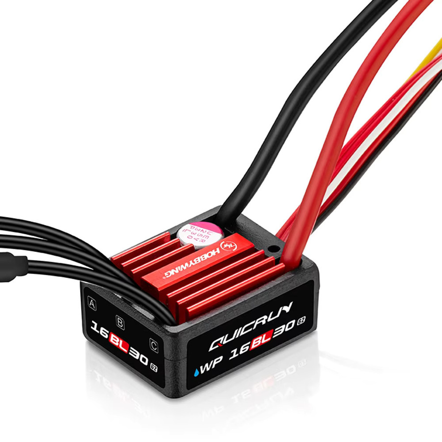HOBBYWING QuicRun WP 16BL30 G2 30A Bürstenloser ESC, Zubehör - Bild 3