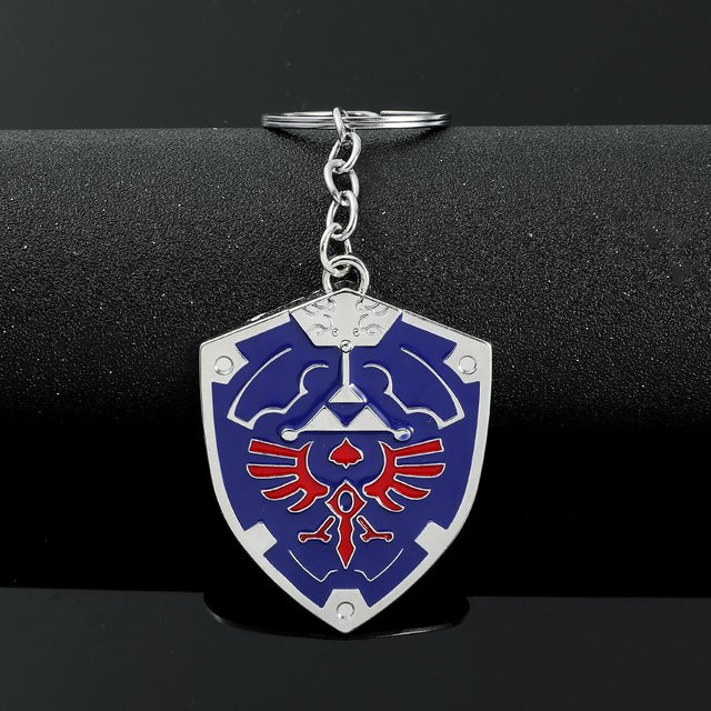 Bandai Anhänger-Schlüsselanhänger, Vintage, Silber, Unisex - Bild 1