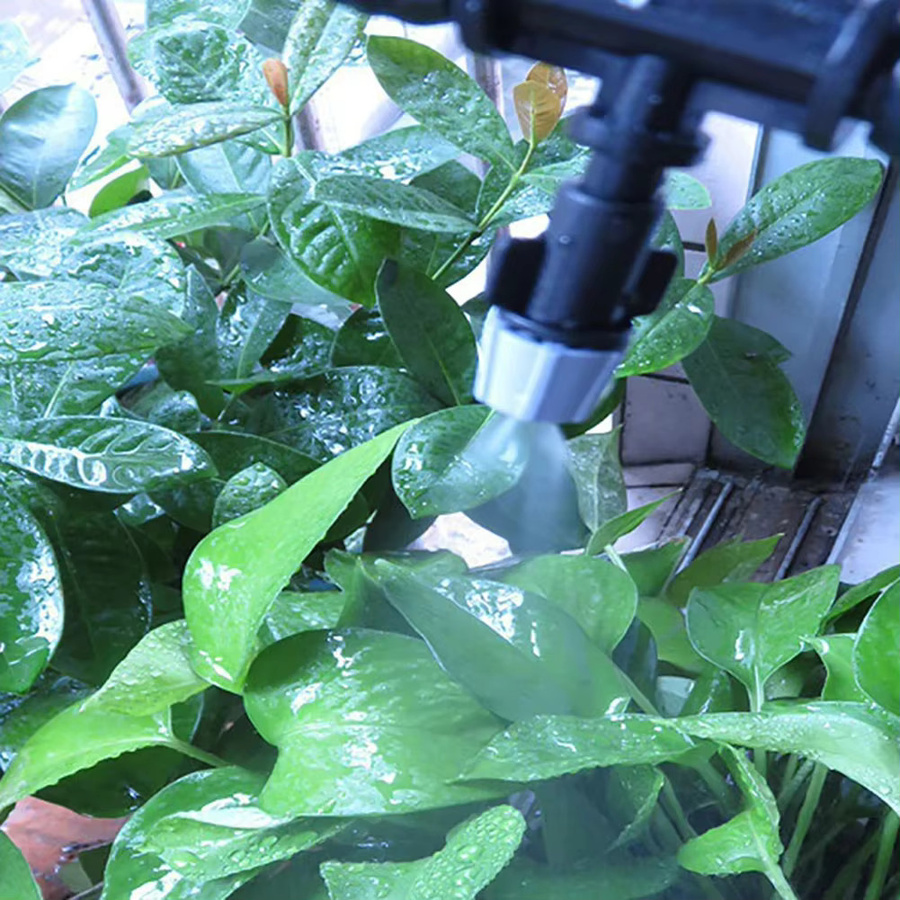 Automatisches Tropfbewässerungssystem für Garten und Gewächshaus mit Nebeldüsen und Schläuchen, Schwarz, 20 m - Bild 3