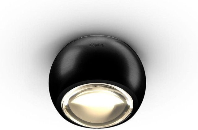 Occhio io alto v VOLT LED-Deckenstrahler Black Phantom mit dimmbarer warmweißer LED (2700K) - Bild 1
