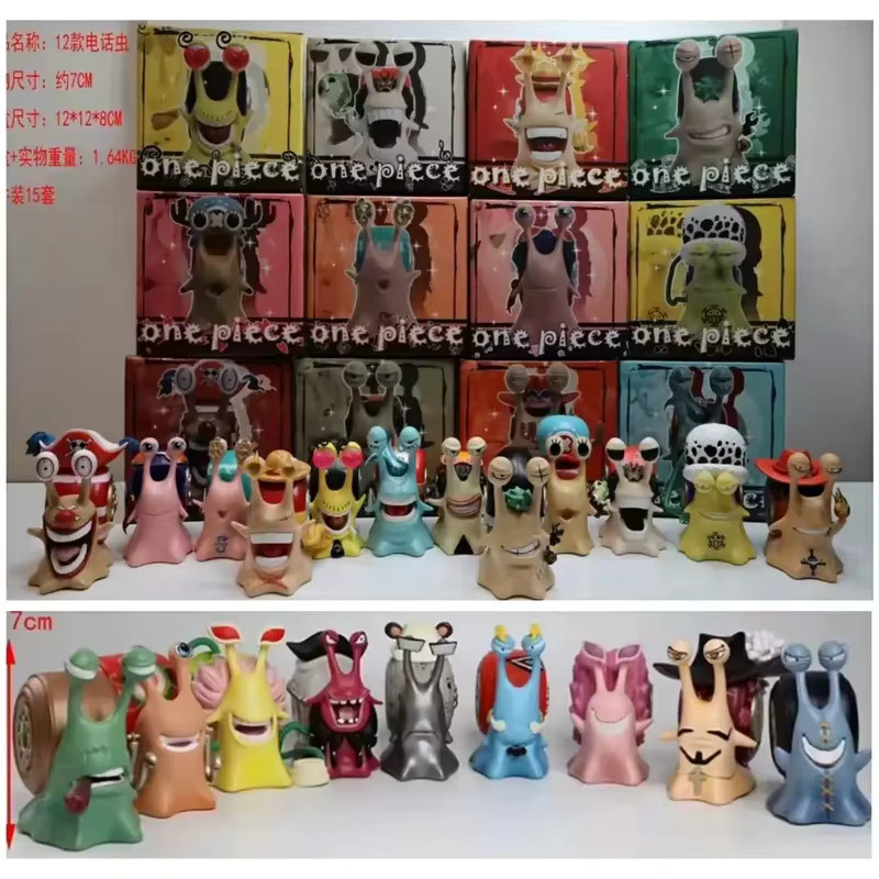 Bandai One Piece Modell, 9/12-teiliges Set, Tiere, Kunststoff, Bunt / Mehrfarbig - Bild 2