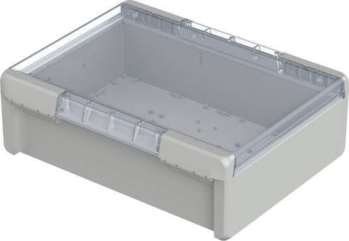 Bopla Bocube Outdoor-Gehäuse aus Polycarbonat in Lichtgrau RAL 7035, B/T/H: 28,4 x 36,4 x 12,0 cm - Bild 1