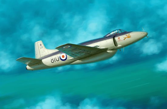 Trumpeter Supermarine Attacker FB.2 Fighter, 1:48, Fahrzeug - Bild 1