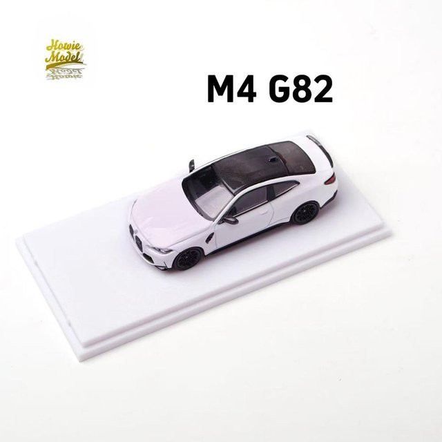 Vor-Howie Modell M4 G82, Modellauto, 1:64, weiß, ab 14 Jahren - Bild 1