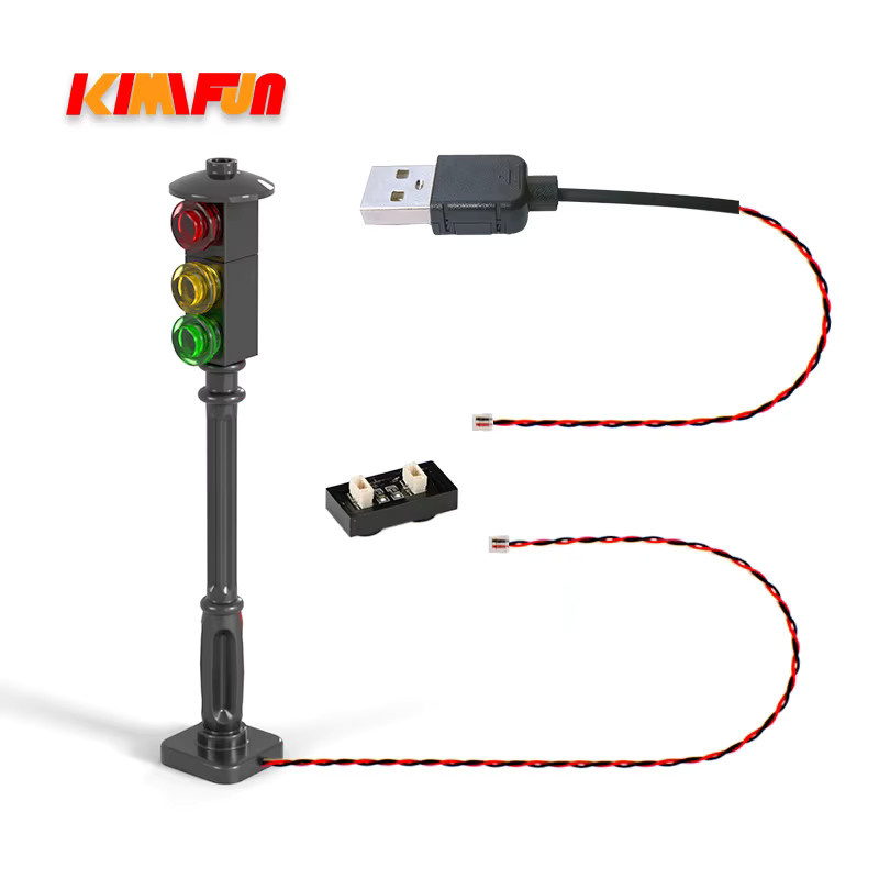 LEGO City LED-Straßenverkehrssignal-Licht, Zubehör - Bild 2