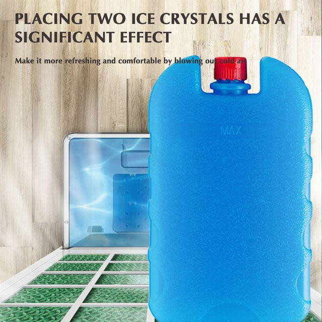 Wiederverwendbare Gel-Kühlpacks von ACRDDK in Blau mit Wasserbefüllung für Picknick und Frischhalteboxen - Bild 1