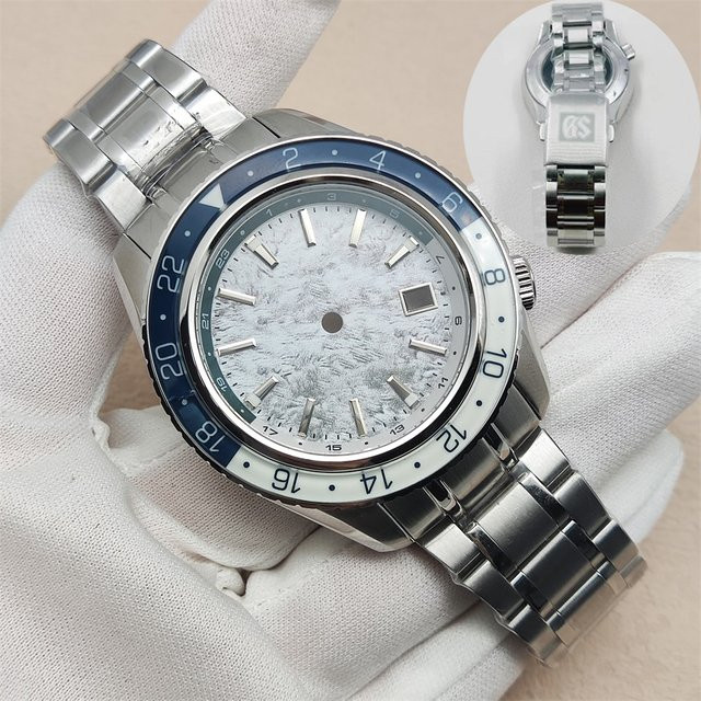 Orient Uhrenzubehör, Edelstahl, Silber, 44 mm - Bild 1