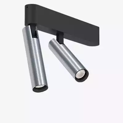 Wever & Ducré Match Surface 2.0 LED Strahler, Schwarz/Aluminium, Warmweiß 2.700 K - Bild 1