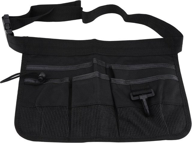 DIYelecs Elektriker Werkzeugtasche als Mehrzweck Hüfttasche mit Gürtel, Schwarz - Bild 1