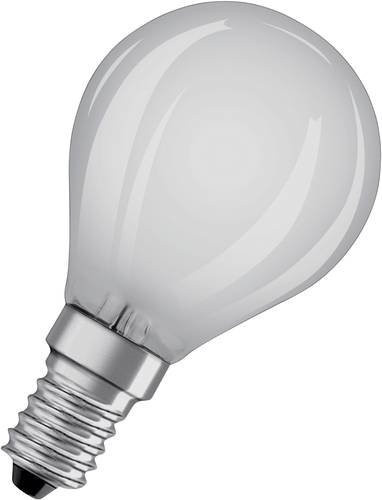 Osram LED Leuchtmittel Tropfenform E14 Warmweiß Transparent mit sichtbarem Filament - Bild 1