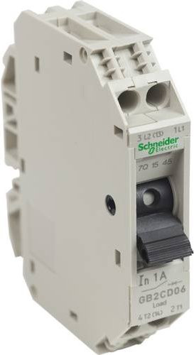 Schneider Electric GB2CD06 Leitungsschutzschalter MCB, Grau - Bild 1