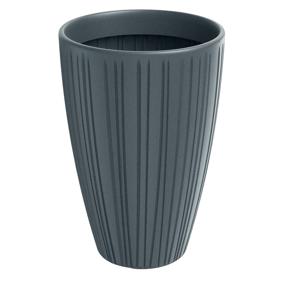 Prosperplast Blumentopf Fero Hoch in Betongrau mit Höhe: 50 cm und Durchmesser: 35 cm - Bild 2