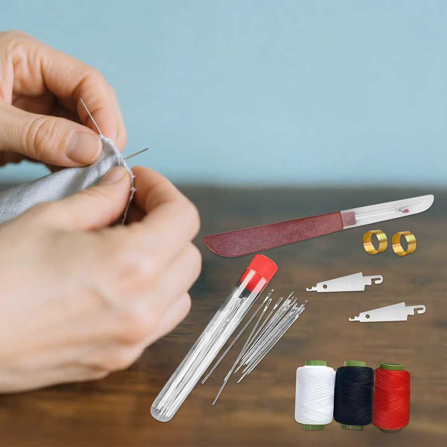 Multifunktionales Nähwerkzeug-Set mit 37 Teilen in Multicolor aus Metall für Zuhause, Basteln und Reisen - Bild 5