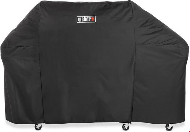 Weber Premium Abdeckhaube für Gasgrills der SUMMIT Serie in Schwarz - Bild 1