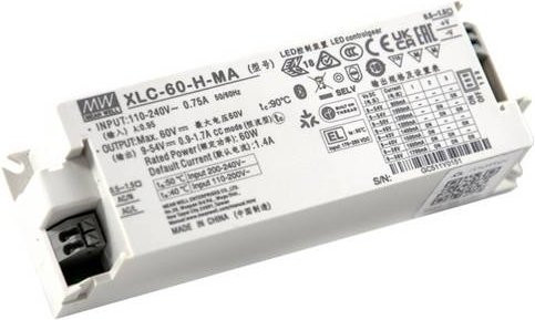 MEAN WELL LED-Konverter 60W 24V in Weiß mit maximal 300V Betriebsspannung - Bild 1