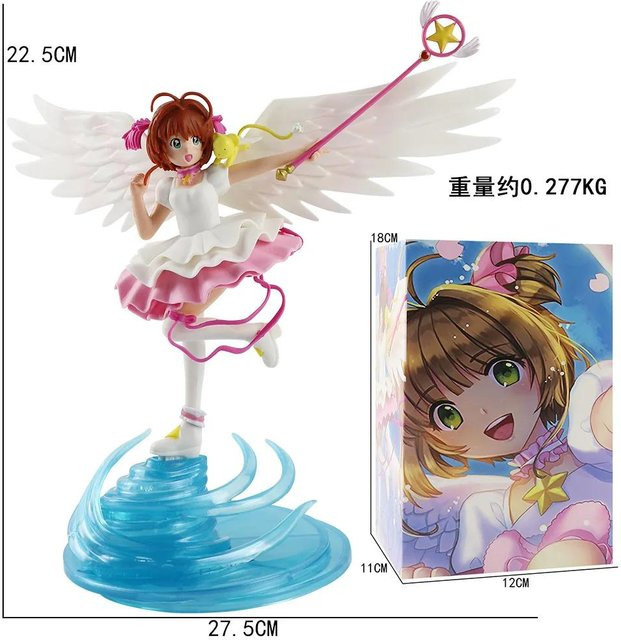 MIFEN Card Captor Kinomoto Sakura Actionfigur, 23cm, Kunststoff - Bild 1