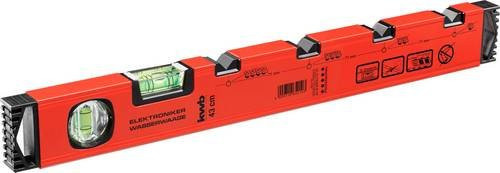 Kwb Elektriker-Wasserwaage aus Aluminium in Rot, Länge: 48 cm - Bild 1