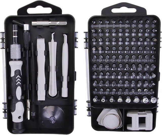 PINTUDY 115-in-1 Präzisions-Schraubendreher-Set mit magnetischen Spitzen für Elektronik- und Laptop-Reparaturen - Bild 1