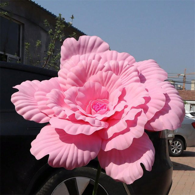 Künstliche Seidenpfingstrose von SZwatch in Rosa für Hochzeitsdekoration und DIY-Handwerk - Bild 1