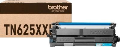 Brother Toner TN-625XXLC Cyan für Laserdrucker, Reichweite bis 6500 Seiten - Bild 1