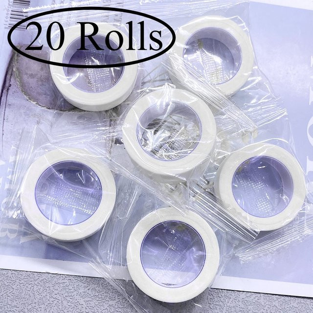 ZANSE Wimpernband Vlies, 20 Rollen, 9m, Unisex - Bild 1