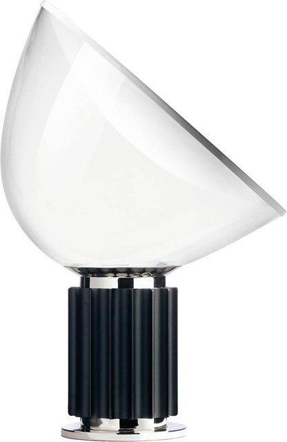 Flos Taccia LED Tischleuchte aus Kristallglas und PMMA, dimmbar, transparent oder schwarz - Bild 1