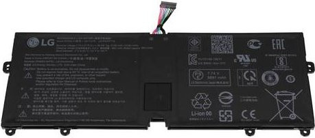 LG Electronics Notebook-Akku LBV7227E in Schwarz mit 10336 mAh und 7.74V - Bild 1