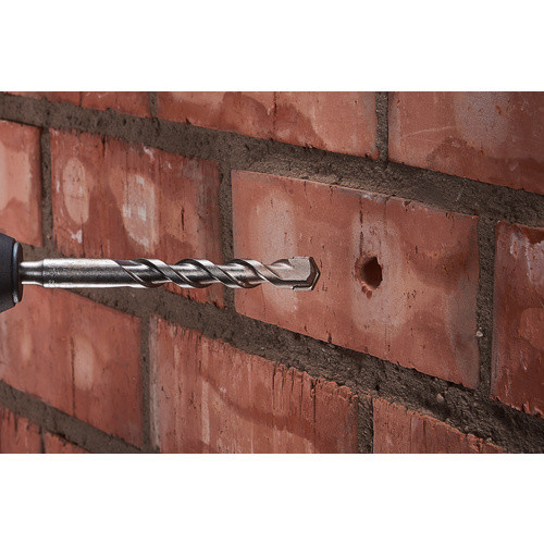 Wolfcraft SDS-plus Schlagbohrer mit Carbide-Spitze, Durchmesser: 20 mm, silberfarben - Bild 1