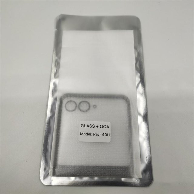 Motorola Razr 50 Ultra und Razr 40 Ultra Ersatz LCD-Bildschirm mit OCA-Kleber und transparentem Außenglas für Front-Touchscreen-Panel XT2321 - Bild 1
