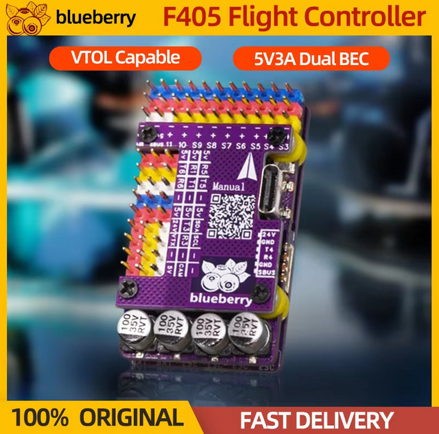 XDRC Blueberry F405 Flugsteuerung für Starrflügler, Zubehör, ab 14 Jahren - Bild 1