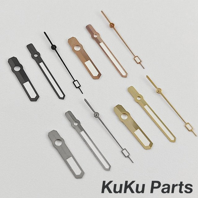 HUANXIAO Zeiger, Silber, Gold, Roségold, für NH34 NH35 NH36 4R/7S Uhrwerk - Bild 1