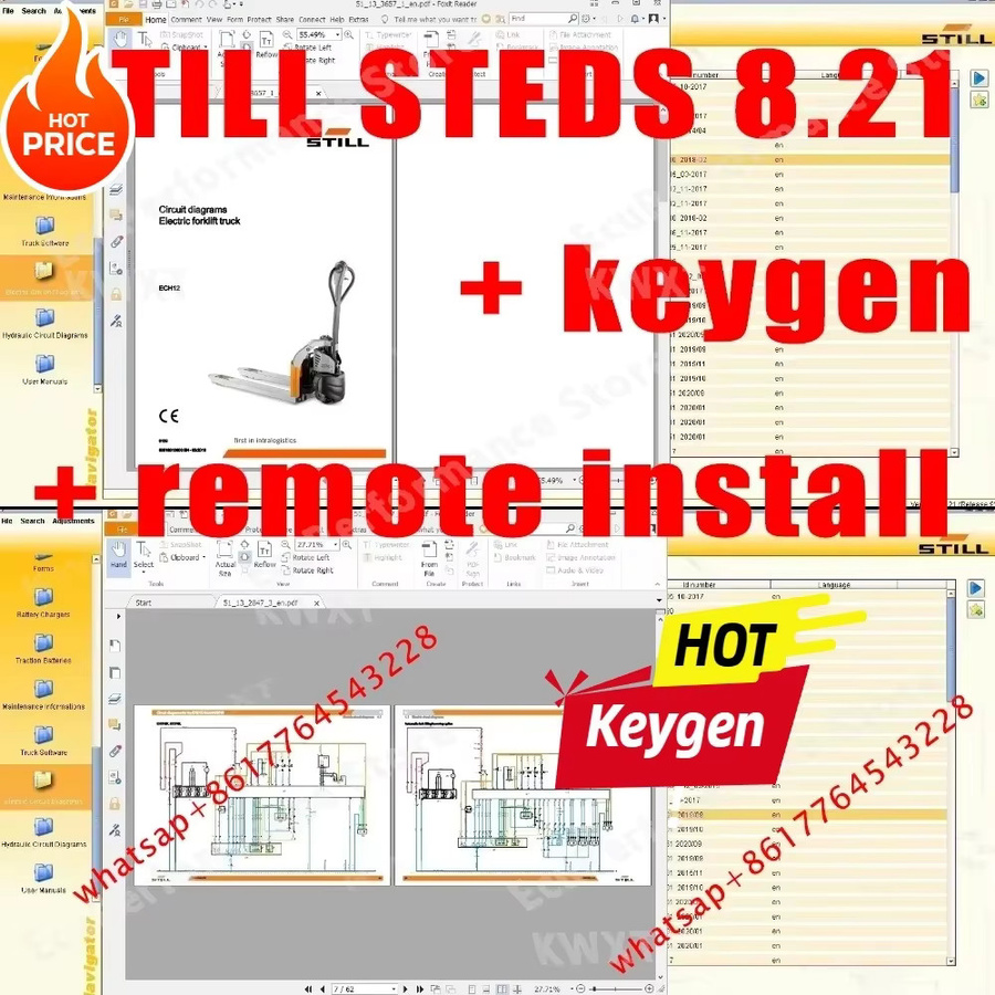 4-in-1 Gabelstapler-Software Paket mit Linde Service Guide LSG 5.2.2, Truck Doctor, Pathfinder und Still Steds Navigator - Bild 2