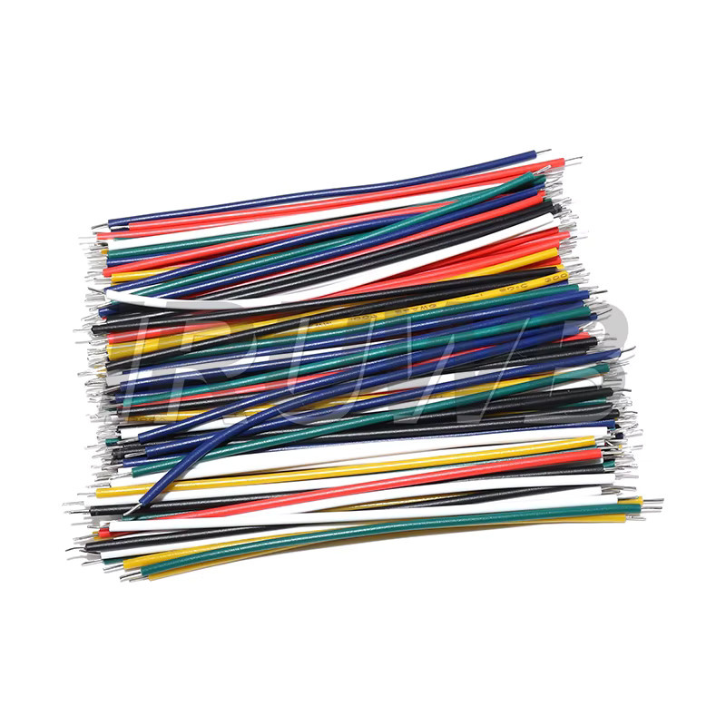 IRUWB 120er Jumper Draht Set 26AEG 24AWG in 6 Farben für PCB und Breadboard, Länge: 7,8 cm - Bild 2