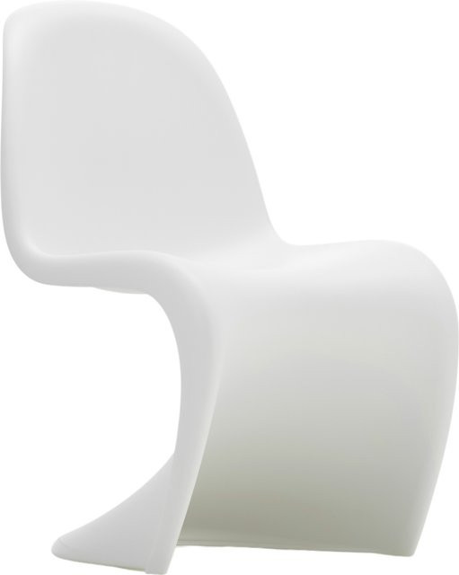 Vitra Panton Junior Kinderstuhl aus Polypropylen in Weiß matt - Bild 1
