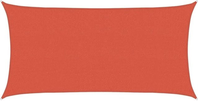 Furnicato Sonnensegel aus HDPE in Terrakottarot, Rechteckig, B x H: 2 x 3,5 m - Bild 1